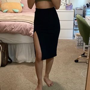 High-Waisted Skirt